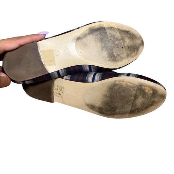 J.Crew Women’s Striped Loafers Flats Size 7 Preppy Classic Slip On Shoes - Picture 6 of 6